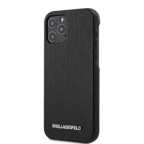 Karl Lagerfeld Kameo – „iPhone 12“ / „iPhone 12 Pro“ dėklas (juodas)