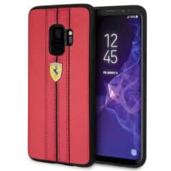 „Ferrari Urban Hardcase“ – dėklas, skirtas „Samsung Galaxy S9“ (raudonas)