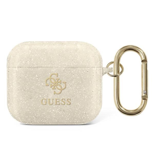 3214895F-3754-EC11-91AD-2CEA7FB072AA.jpg Guess 4G Glitter – Airpods 3 dėklas (auksinis)