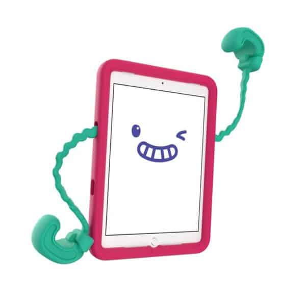 „Speck Case-E“ – dėklas, skirtas „iPad 10.2“ 8 (2020) / 7 (2019) (raudonas / žalios spalvos)