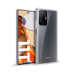 Crong Crystal Slim Cover – apsauginis dėklas, skirtas Xiaomi 11T 5G (skaidrus)