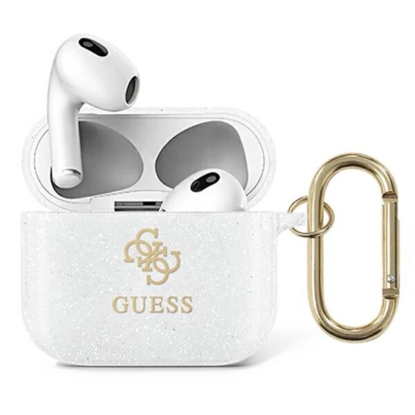 3814895F-3754-EC11-91AD-2CEA7FB072AA.jpg Guess 4G Glitter – Airpods 3 dėklas (skaidrus)