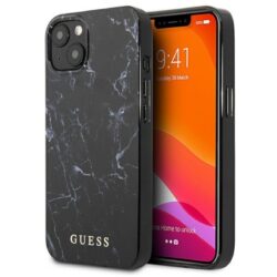 Guess Marble – iPhone 13 mini dėklas (juodas)