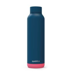 Quokka Solid - Nerūdijančio plieno dvigubų sienelių, vakuuminė vandens gertuvė, nešiojamas termosas 630 ml (Pink Vibe)