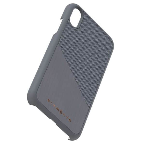 Nordic Elements Original Hel – iPhone XR dėklas su tikro klevo medžiu (vidutinės pilkos spalvos)