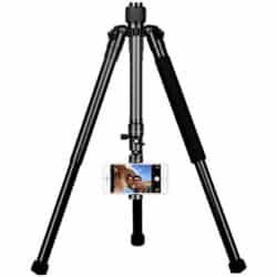 „Momax Tripod Pro 6“ – daugiafunkcis „selfie Stick“ ant stalo stovintis trikojis, skirtas DSLR fotoaparatams (juodas)