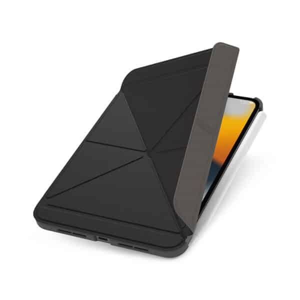 Moshi VersaCover – origami iPad mini 6 dėklas (2021 m.) (anglies juodas)