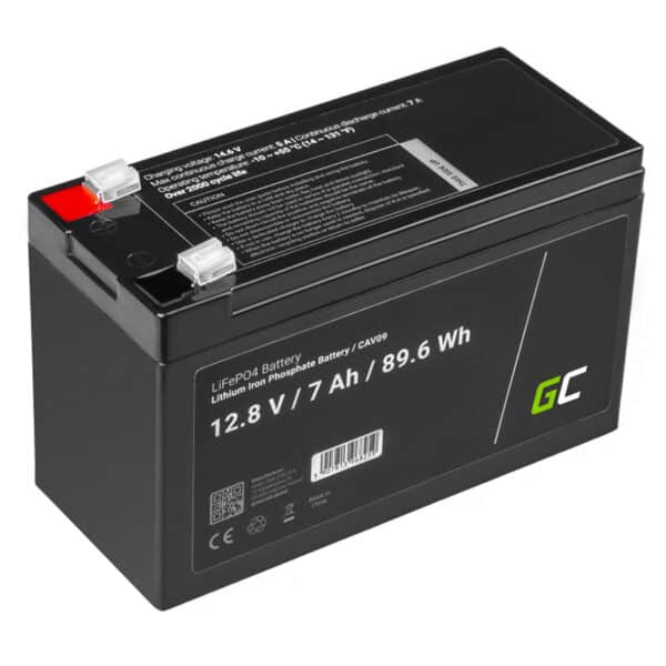436B7BBB-CBE7-EC11-91B0-2CEA7FB072AA.jpg Green Cell – LiFePO4 12V 12,8V 7Ah baterija, skirta fotovoltinėms sistemoms, nameliams ant ratų ir valtims