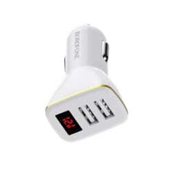 Borofone - automobilinis įkroviklis BFO-BZ11-W
