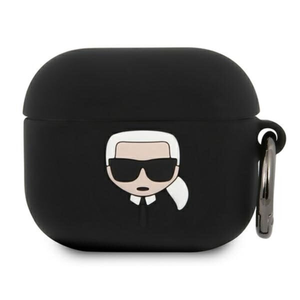 Karl Lagerfeld Karl 3D – Apple Airpods 3 dėklas (juodas)