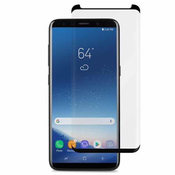 Moshi IonGlass – grūdintas stiklas, skirtas Samsung Galaxy S9 (juodas)