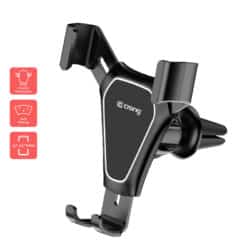 „Crong Gravity Auto-Clip“ automobilio laikiklis – „Gravity“ automobilio laikiklis 4,7–6,5 colio (juodas)