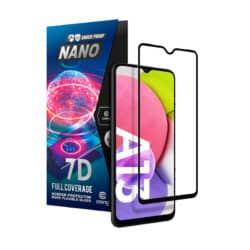 Crong 7D nano lankstus stiklas – pilnai dengianti hibridinė ekrano apsauga 9H Samsung Galaxy A13 5G