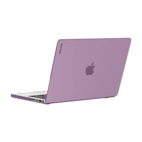 „Incase Hardshell“ dėklas, skirtas 14 colių „MacBook Pro“ (2021 m.) („Dots“ / „Ice Pink“)