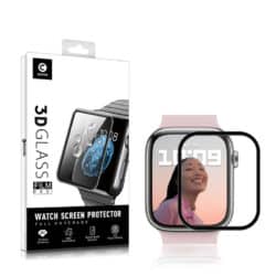 Mocolo 3D Glass Full Glue – apsauginis stiklas Apple Watch 7 ekranui 45 mm