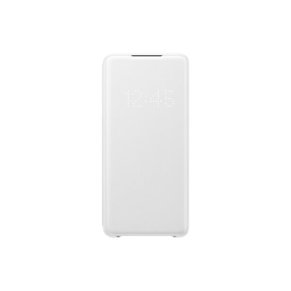 Samsung LED View Cover – dėklas, skirtas Samsung Galaxy S20 + (baltas)
