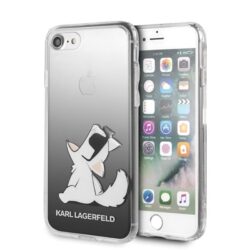 Karl Lagerfeld Choupette Fun – dėklas, skirtas iPhone 8/7 (juodas)
