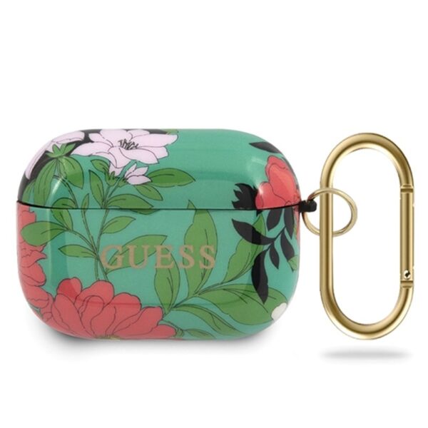 Guess Flower Collection N1 – Airpods Pro dėklas (žalias)