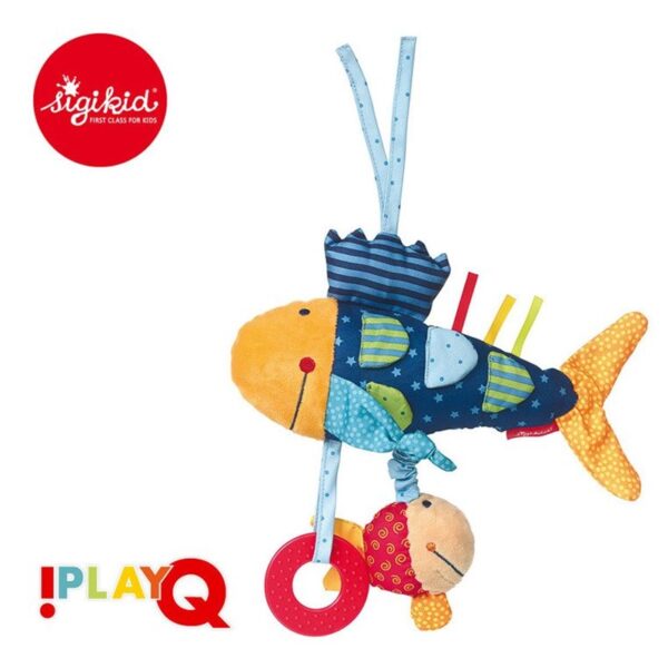 Sigikid – mielas žaislas, pliušinė žuvis