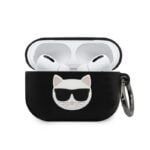 Karl Lagerfeld Choupette 3D – dėklas Apple Airpods Pro (juodas)