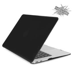 „Tucano Nido Hard Shell“ – „MacBook Air“ 13 colių tinklainės dėklas (M1/2020-2018) (juodas)