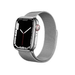 „Crong Milano Steel“, skirtas „Apple Watch“ 38/40/41 mm (sidabras)