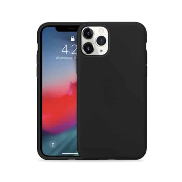 Crong Color Cover – lankstus dėklas, skirtas iPhone 11 Pro Max (juodas)