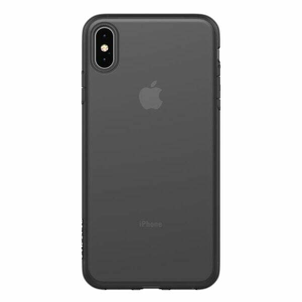 „IPhone Xs Max“ apsauginis skaidrus dėklas „Incase“ (juodas)
