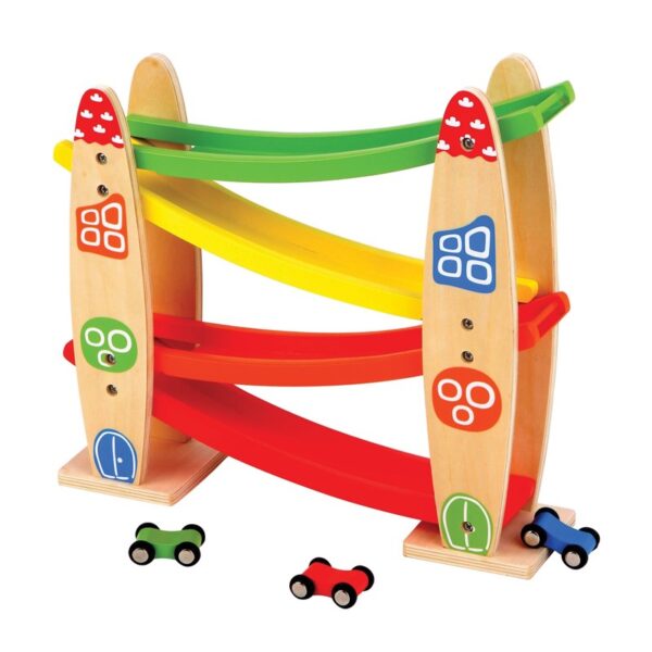Lelin Toys – automobilių trasa, žaislas vaikams / kūdikiams