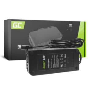 Green Cell – 54,6 V 4A (RCA) 48 V elektrinio dviračio akumuliatoriaus įkroviklis