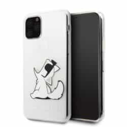 Karl Lagerfeld Choupette Fun – dėklas, skirtas iPhone 11 Pro (skaidrus)