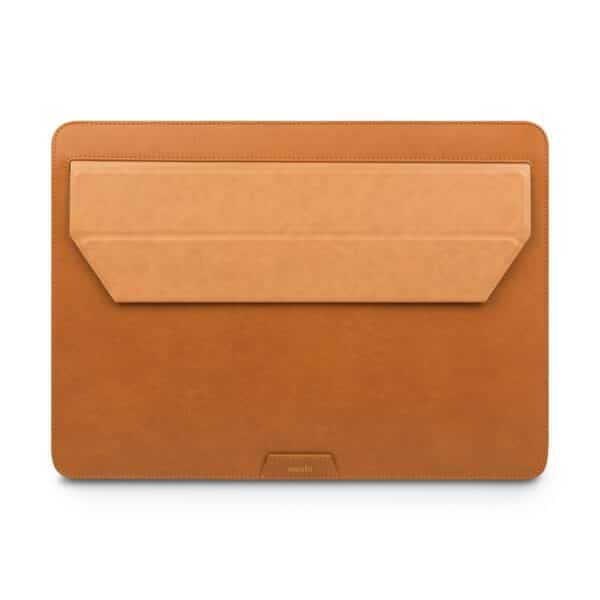 „Moshi Muse 13“ „trys viename plona rankovė, skirta MacBook Pro 13“ / „MacBook Air 13“ (karamelinė ruda)