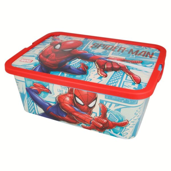 Spiderman - Žaislų dėžė / konteineris / organizatorius 13 L