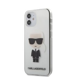 Karl Lagerfeld Ikonik – dėklas, skirtas iPhone 12 Mini (skaidrus)