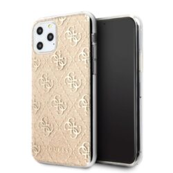 Guess 4G Glitter – dėklas, skirtas iPhone 11 Pro (auksinis)