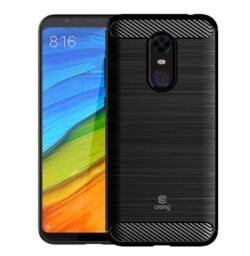 „Crong Soft Armor Cover“ – apsauginis dėklas, skirtas „Xiaomi Redmi 5“ (juodas)