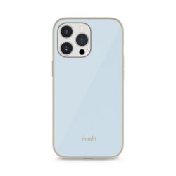 Moshi iGlaze – aukščiausios kokybės hibridinis dėklas, skirtas iPhone 13 Pro (SnapTo sistema) (Adtriatic Blue)