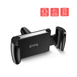 Crong Universal Smart Car Holder – universalus automobilinis telefono laikiklis 4-6,7" (juodas)