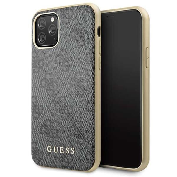 Guess 4G Charms kolekcija – dėklas, skirtas iPhone 11 Pro (pilkas)