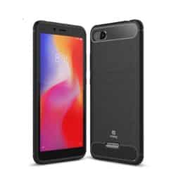 Crong Soft Armor Cover – apsauginis dėklas, skirtas Xiaomi Redmi 6A (juodas)