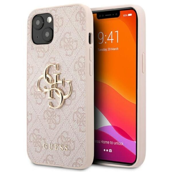 AD2BCB2D-456E-EC11-91AD-2CEA7FB072AA.jpg Guess 4G Big Metal Logo – dėklas, skirtas iPhone 13 mini (rožinis)