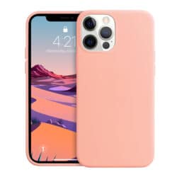 Crong Color Cover – lankstus dėklas, skirtas iPhone 12 Pro Max (rožinė rožinė)