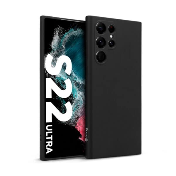 AE9575F0-8598-EC11-91AE-2CEA7FB072AA.jpg Crong Color Cover silikoninis dėklas, skirtas Samsung Galaxy S22 Ultra (juodas)
