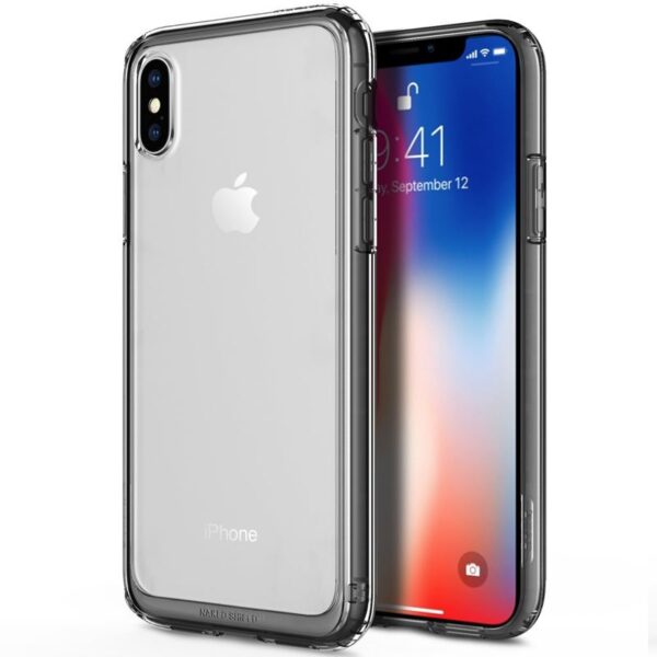 Obliq Naked Shield – dėklas, skirtas iPhone Xs / X (juodas)