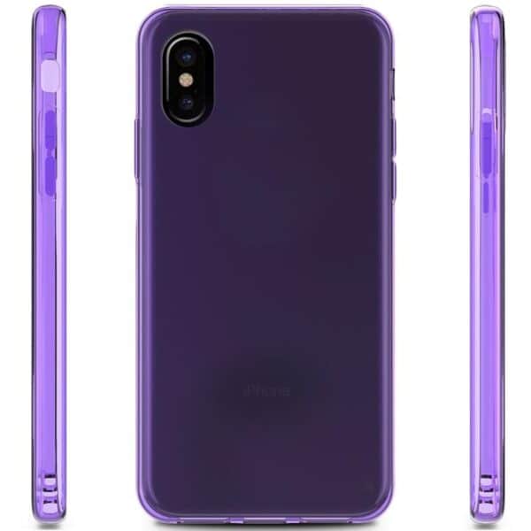 Zizo TPU dėklas, skirtas iPhone X (violetinė)