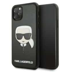 Karl Lagerfeld Silicone Ikonik Karl`s Head – dėklas, skirtas iPhone 11 Pro (juodas)