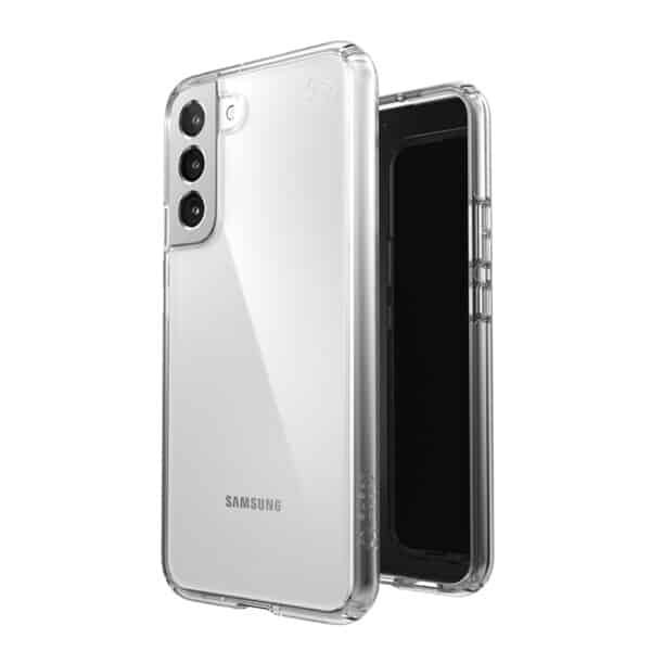 „Speck Presidio Perfect-Clear“ – dėklas „Samsung Glaxy S22+“ su „MICROBAN“ (skaidrus)