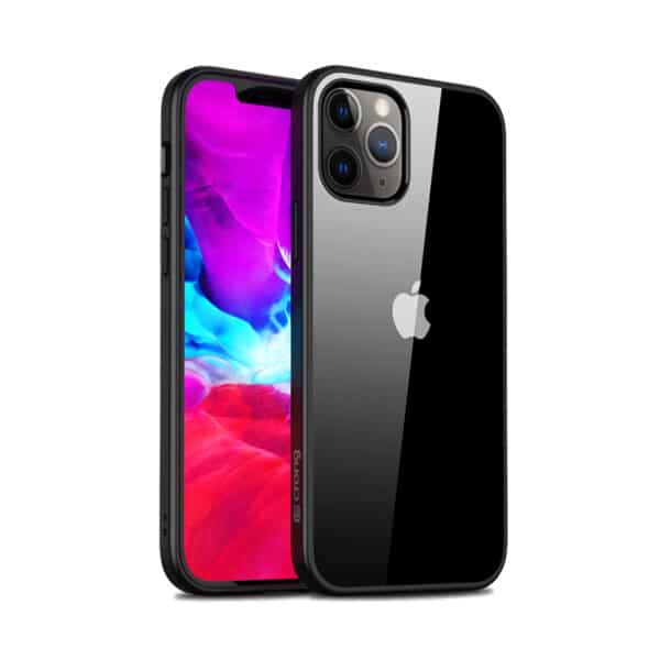Crong Color Cover – lankstus dėklas, skirtas iPhone 12 Pro Max (mėlynas)