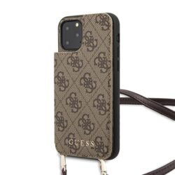 Guess 4G Crossbody – dėklas, skirtas iPhone 11 Pro (rudas)