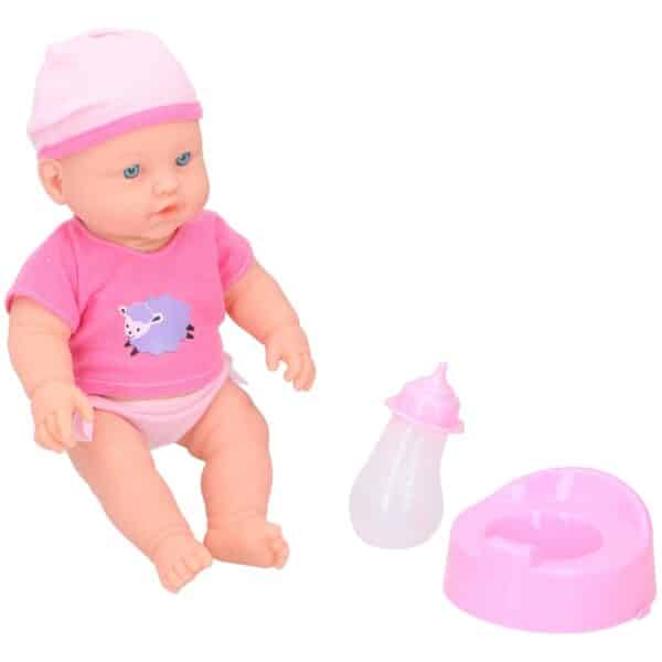 My baby & me - Baby Doll 31cm lėlė su buteliuku ir puoduku